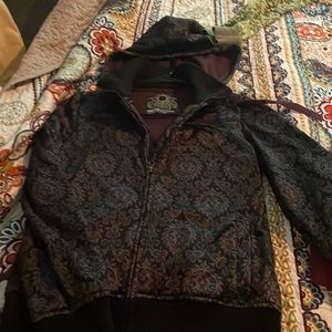 Zip up snowboard hoodie